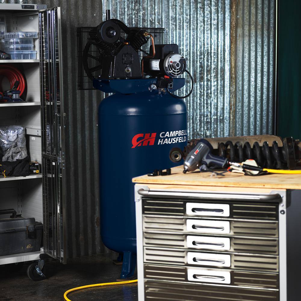 2-Stage 80 Gal. 175 psi Stationary Electric Air Compressor