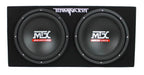 12-Inch Dual Loaded Car Subwoofer w/Sub Box, Amplifier, &