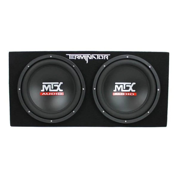1200W Dual Loaded Subwoofer Box + 1500W Amplifier + Capacitor