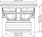 Deaf Bonce Car Audio 12" 2Ohm Avatar Subwoofer STU-1246D2&Monoblock Amp Package