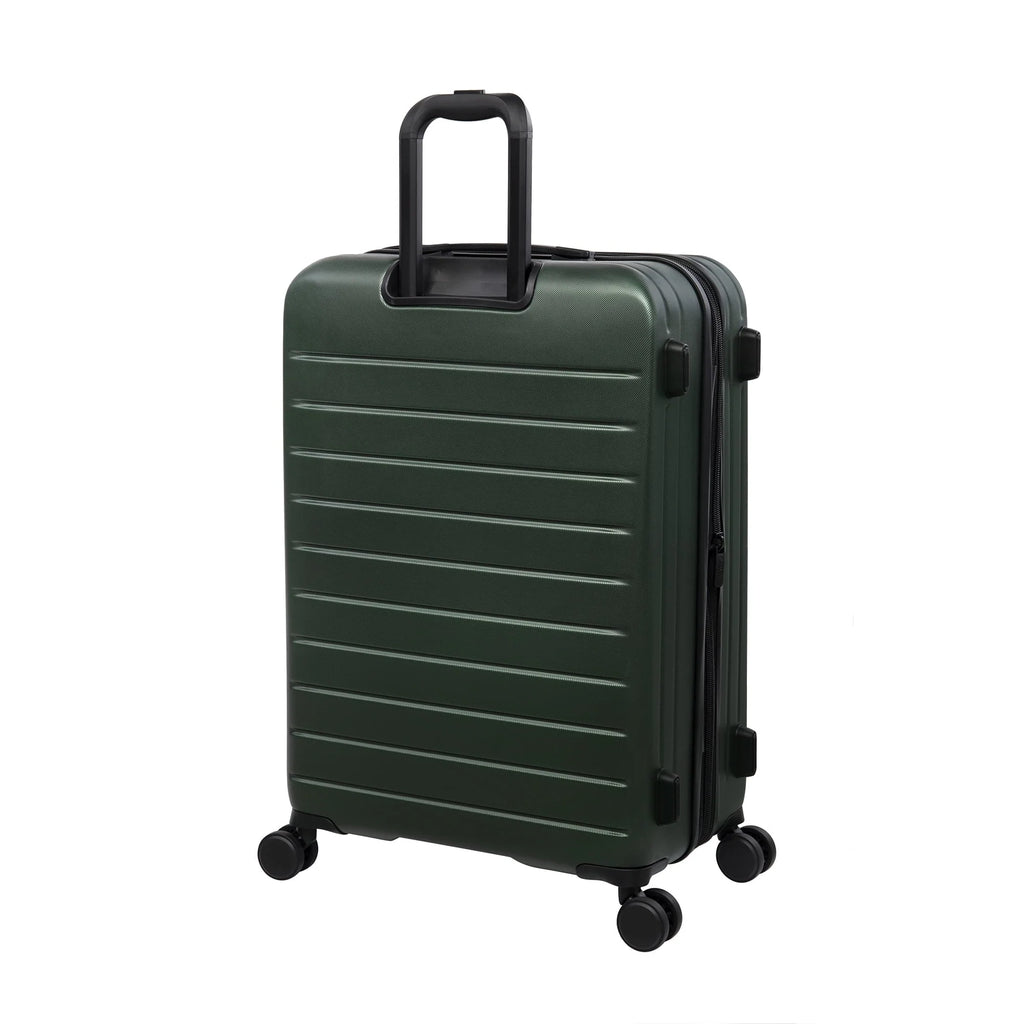 it luggage Legion 28 in Hardside Checked 8 Wheel Expandable Spinner Luggage, Asphalt Black
