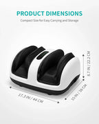 Nekteck Shiatsu Foot And Calf Massager With Heat - White
