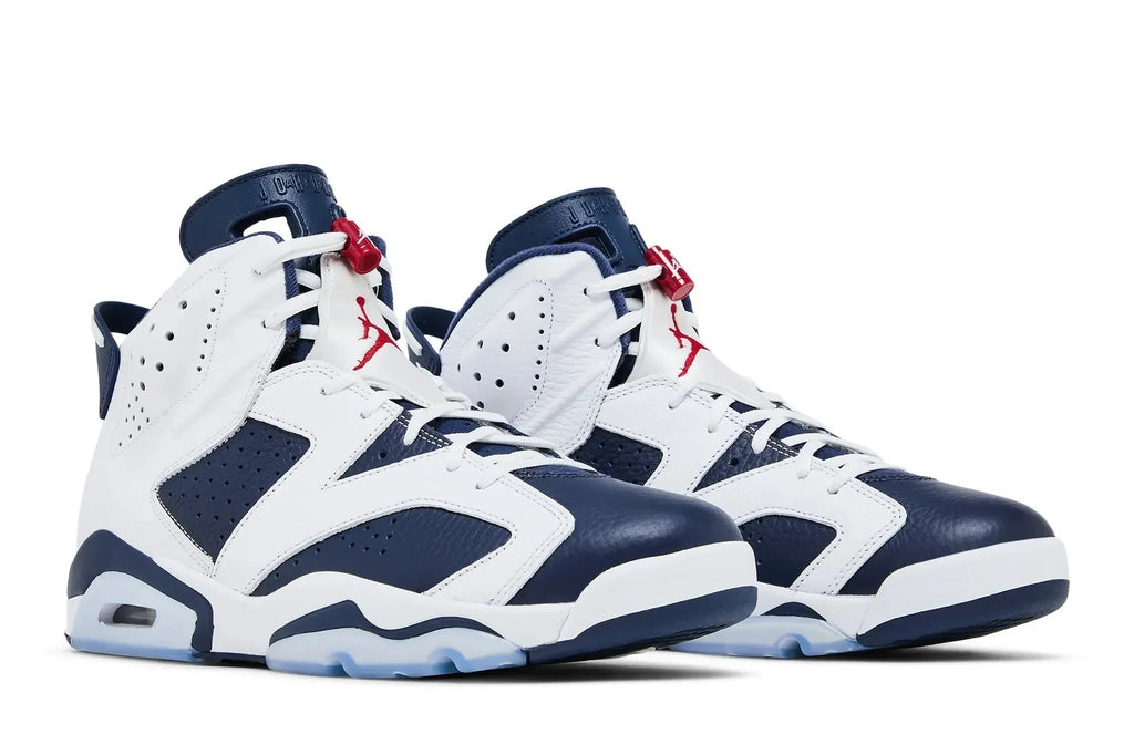 Jordan Air Jordan 6 Retro Olympic 2024 White/Varsity Red/Midnight Navy - CT8529 164