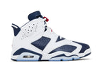 Jordan Air Jordan 6 Retro Olympic 2024 White/Varsity Red/Midnight Navy - CT8529 164