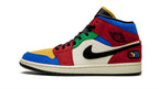 Jordan Brand Air Jordan 1 Mid Blue The Great Fearless Sneakers