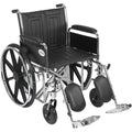 Drive Medical Sentra EC Heavy-Duty Bariatric Transport Wheelchair