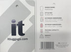 it luggage Hardside Expandable Checked Spinner Luggage 31 inch, Gray - Replicating