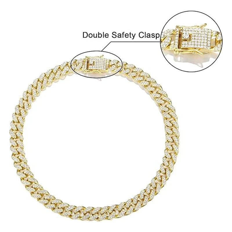 Number 23 Football Pendant Necklace With 20in Cuban Chain, 13mm Width