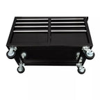 🔥46 in. W x 24 in. D 9-Drawer Gloss Black Deep Tool Chest Mobile Workbench