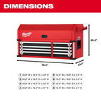 High Capacity 46 in. 18-Drawer Tool Chest and Cabinet Combo 48-22-8546 - 85461320713_7a39ee