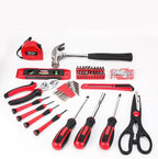 KINGTOOL Home Tool Set Kit - 286 PCS Home Auto Repair Tool Kit with Rolling Tool Box, Mechanic Tool Sets with 21V Max Cordless Power drill, Perfect for Homeowner, Diyer, Handyman
