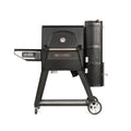 560 Digital Charcoal Grill and Smoker Combo - Black