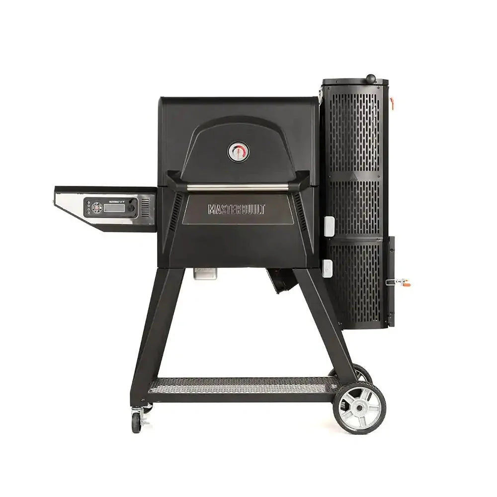 560 Digital Charcoal Grill and Smoker Combo - Black