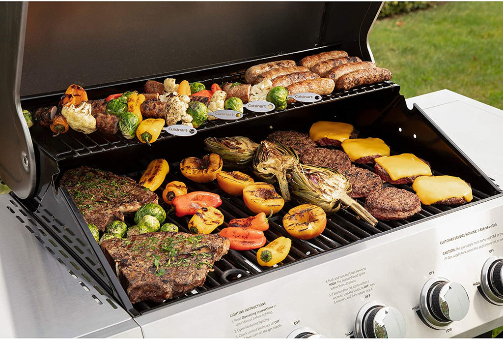 CGG-8500 Five-Burner Gas Grill with Side Burner