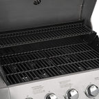 CGG-8500 Five-Burner Gas Grill with Side Burner
