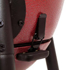 Akorn Jr. 14 In. Portable Kamado Charcoal Grill in Red