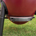 Akorn Jr. 14 In. Portable Kamado Charcoal Grill in Red