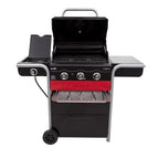 Gas2Coal 3-Burner LP Gas & Charcoal Outdoor Combination Grill