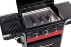 Gas2Coal 3-Burner LP Gas & Charcoal Outdoor Combination Grill