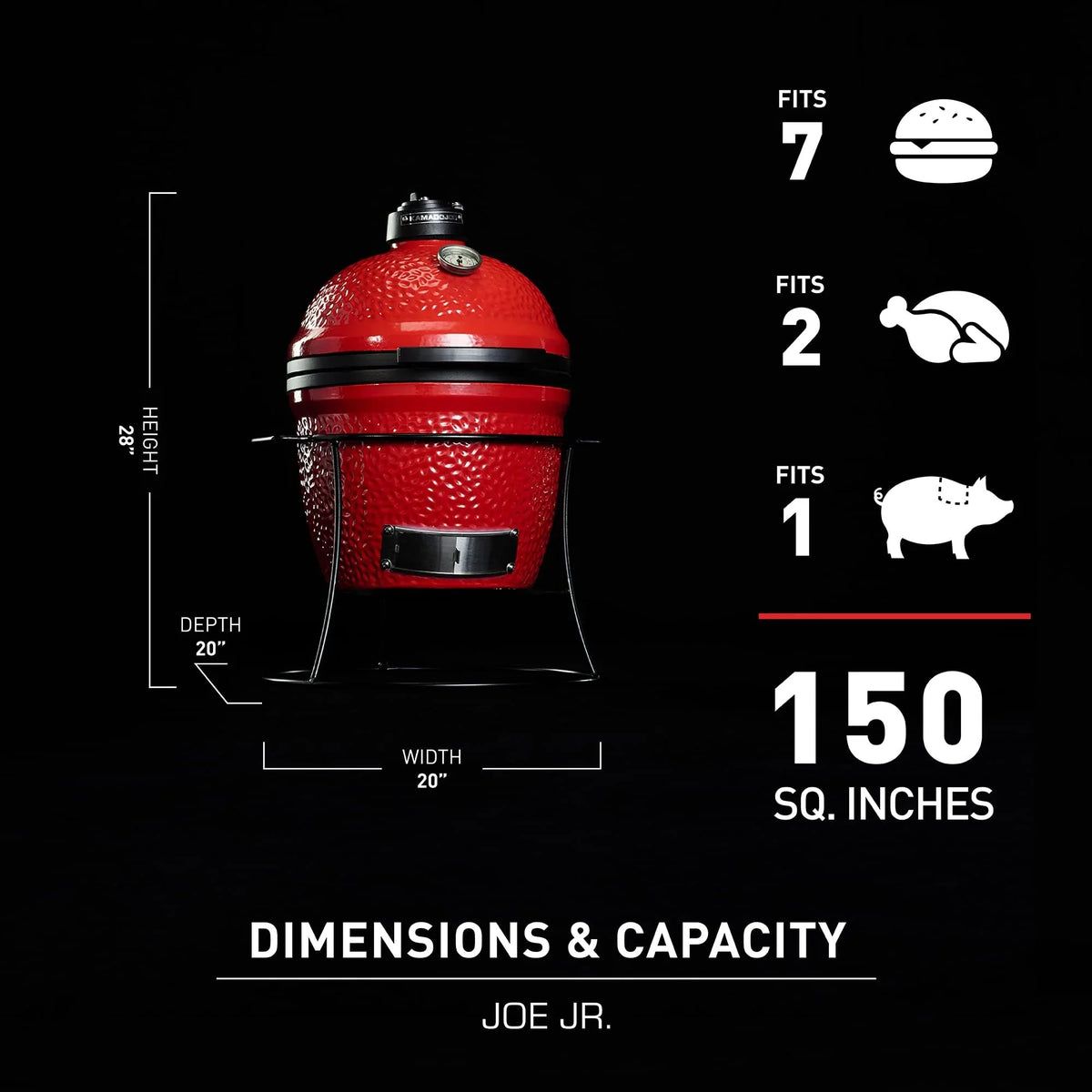 Joe KJ13RH Charcoal Grill