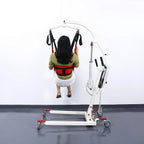 AMQTSLM Commode Patient Lift Sling, Red, 36.6 x 37.8 in, 200-500 lb Capacity