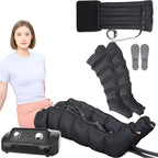 Generique 6-Chamber Pressotherapy Compression Device for Legs, Stomach and Arms - Model 1