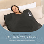 LifePro RejuvaWrap Infrared Sauna Blanket - 71 x 36 in, 9 Heat Levels