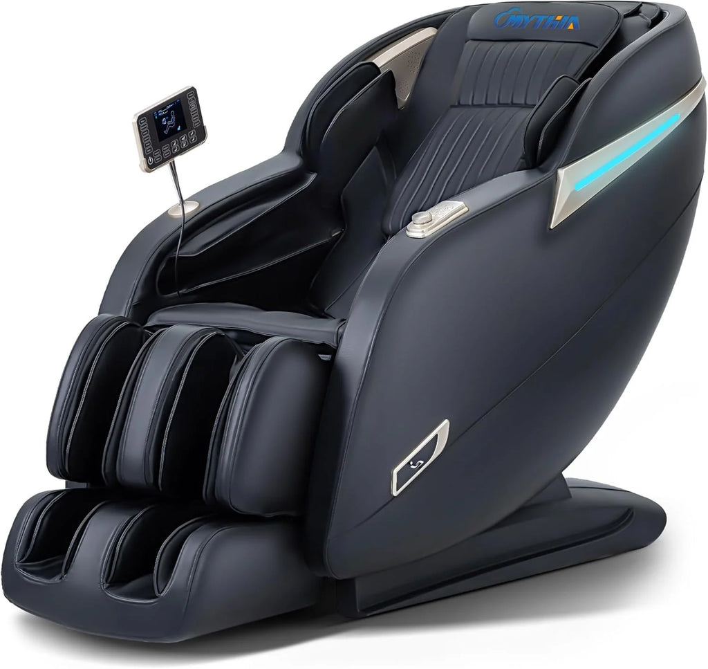 MYTHIA Full Body Zero Gravity Massage Chair With 3D Massage, Heat, Foot Rollers, Bluetooth And USB Charging - MD906