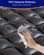 VOCIC Alternating Air Pressure Mattress Pad, Blue, 89"X38"X3", Vinyl - S34