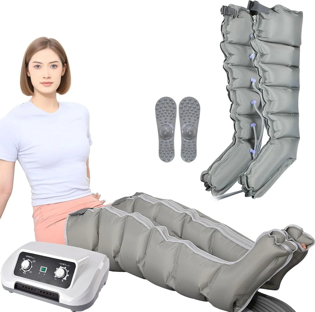 Generic 6-Chamber Compression Massage Boots For Legs, Abdomen And Arms - 1