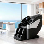 F&G Full Body Zero-Gravity SL Track Massage Chair With 5 Level Heating And Foot Rollers