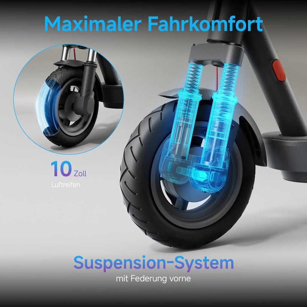Xiaomi E-Scooter with German Road Legal (Max 20 km/h, Up to 70 km Range & 25 Percent Incline, Pneumatic Tyres, Dual Brakes, Display, Aluminium Body, App)