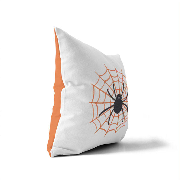 Spider Web Decorative Seasonal Throw Pillow