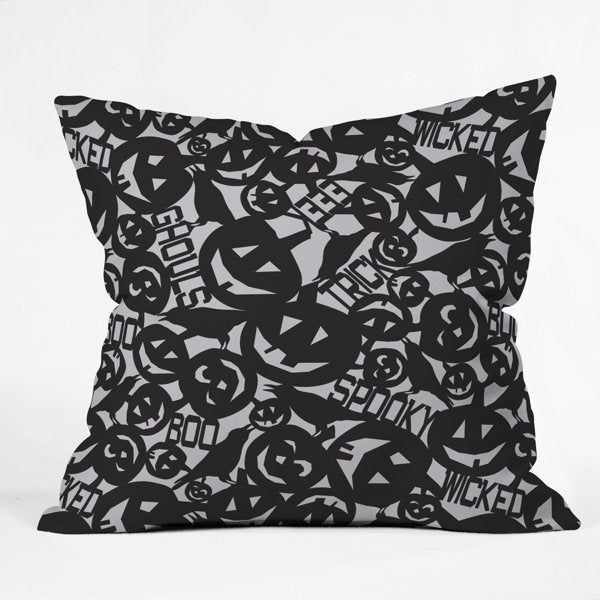 Something Wicked This Way Comes Throw Pillow