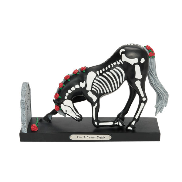 Enesco The Trail of Painted Ponies Halloween Death Comes Softly Figurine 5.7 Inch