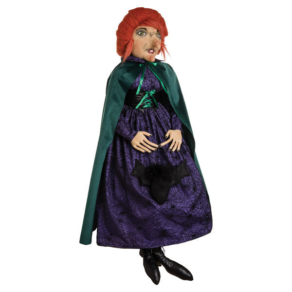 Endora Carnival Witch Joe Spencer Gathered Traditions Halloween Art Doll Figure