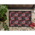 Adrienn Non-Slip Striped Halloween Doormat