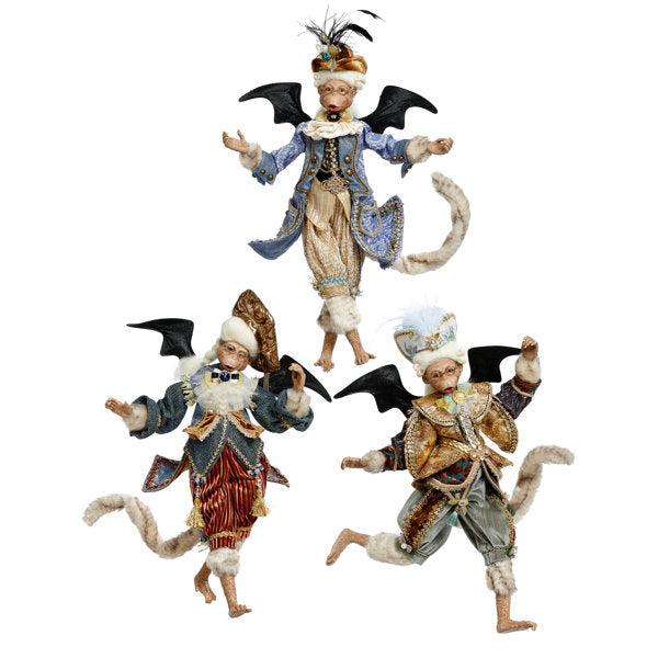Flying Monkey, Large, Set Of 3 - 24-25 Inches