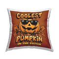 Coolest Pumpkin with Sunglasses Decorative Printed Throw Pillow by Jedco Brands, Inc.