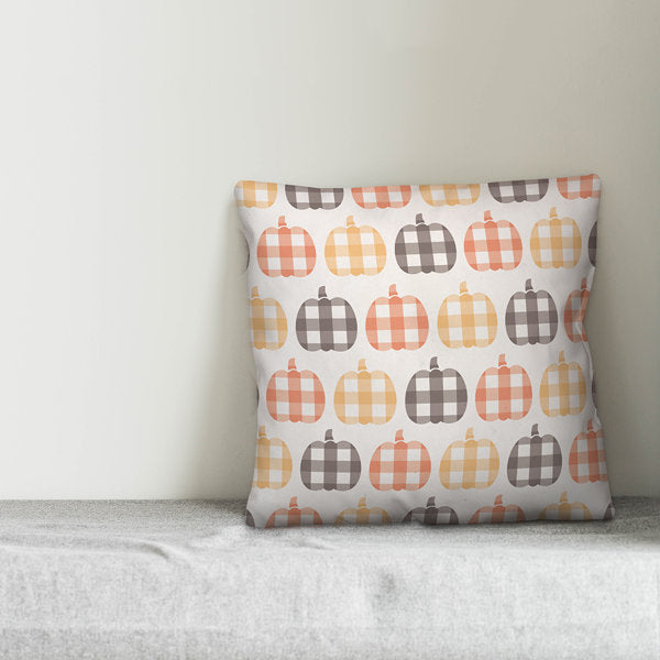 Plaid Outdoor Throw Pillow