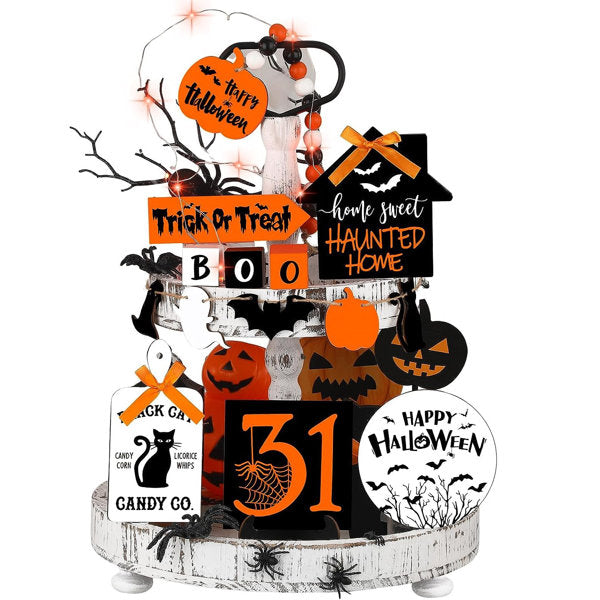 Ilijana Halloween Black Cat Decorative Accent