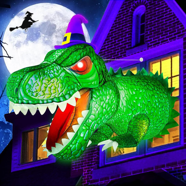 Jabrail Halloween Phrases Inflatable Outdoor Decoration