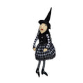 Jasslynn Halloween Witch Figurine