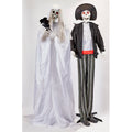 Plastic Freestanding Halloween Skeletons Outdoor Lights