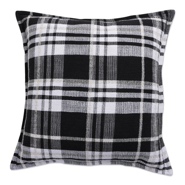 Plaid Reversible Throw Pillow