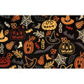 Halloween Icon Grey Size 30"X48"