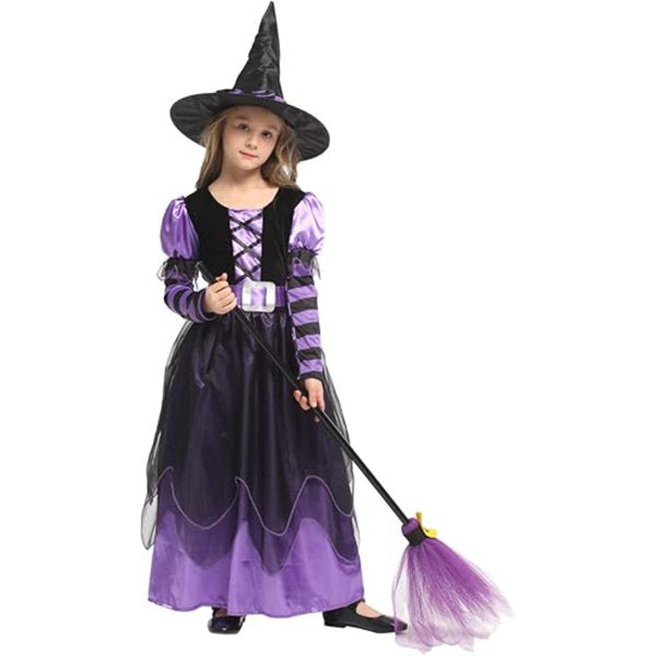 Narecte Halloween Costumes Halloween Costumes,Witch Costume Witch Costume,Kids Witch Costume