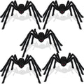 5 Pcs Spiders Halloween Decorations Outside Giant Spider Halloween Decorations