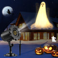 Halloween Projector Lights Outdoor, 3D Dynamic Ghost Projector With HD Patterns, 2025 Upgraded Night Light For Home, Yard, Window, Wall Halloween Decor