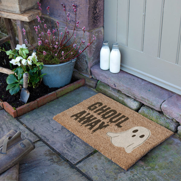 Ghoul Away Coir Doormat
